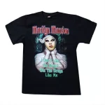 Marilyn Manson - I Don't Like the Drugs (But the Drugs Like Me) T'Shirt Music - (100% Cotton) - TL319 - Size - Large