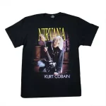 Nirvana - Kurt Cobain T'Shirt Music - (100% Cotton) - TL327 - Size - Large