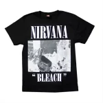 Nirvana - "Bleach" T'Shirt Music - (100% Cotton) - TM217 - Size - Medium