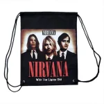 Nirvana - With The Lights Out - Drawstring Bag Music - DB407